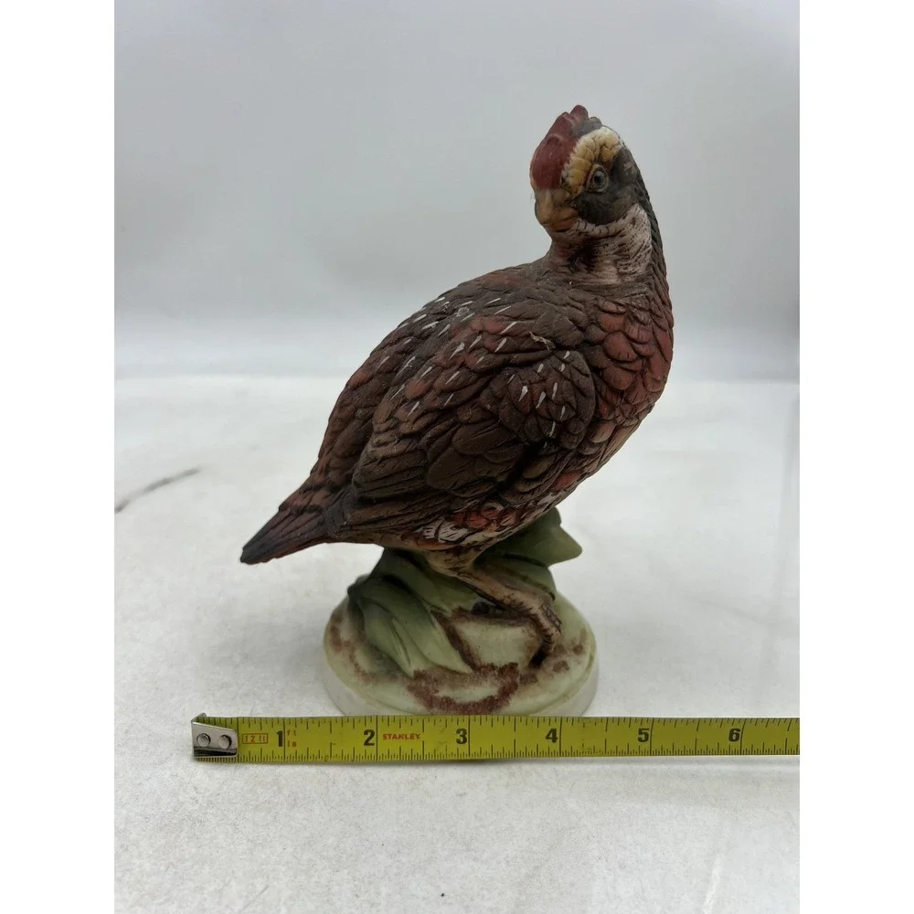 Vintage Napco Bobwhite Quail Figurine Limited Edition Series C-6725 Ceramic